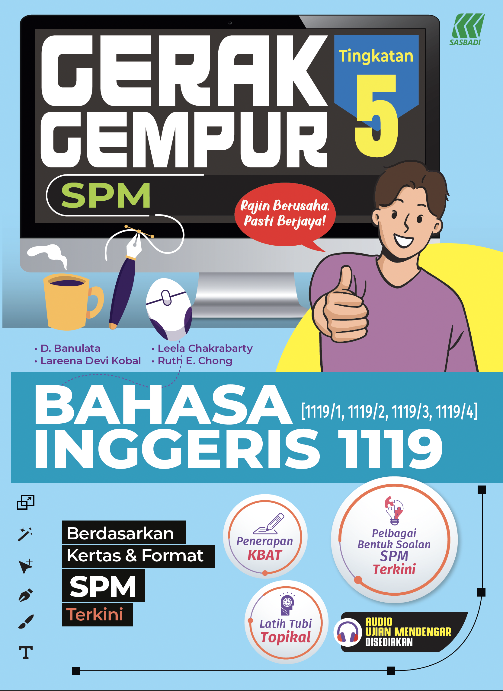 Gerak Gempur SPM English Ting. 5 (Edisi 2024) Cover